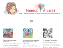 Tablet Screenshot of monicaalvarezalvarez.com